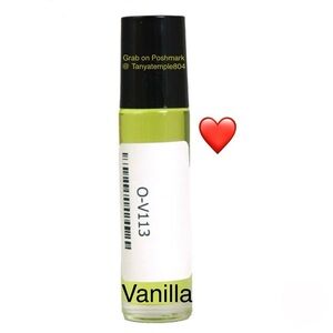 Vanilla 1/3 Oz  Unisex Fragrance Roll-On Candle making Oil